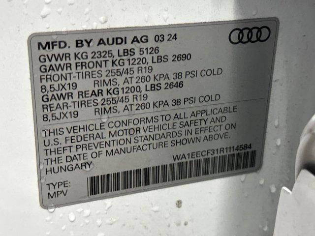 used 2024 Audi Q3 car, priced at $40,999