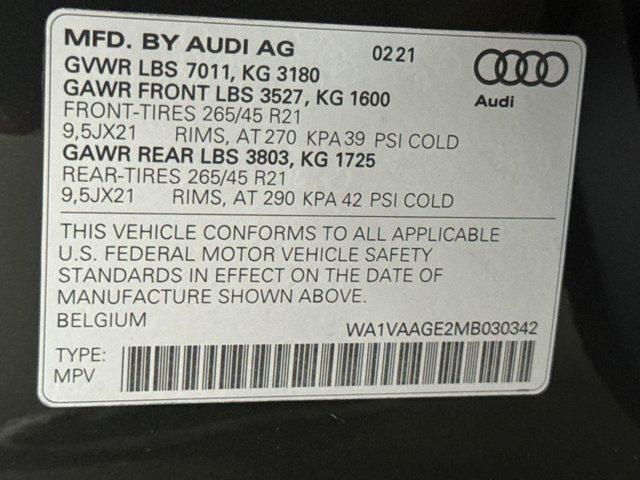 used 2021 Audi e-tron car, priced at $28,999