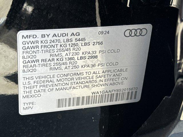 new 2025 Audi Q5 car, priced at $49,891