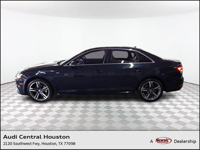 used 2018 Audi A4 car, priced at $19,999