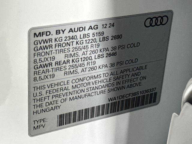 new 2025 Audi Q3 car, priced at $42,321