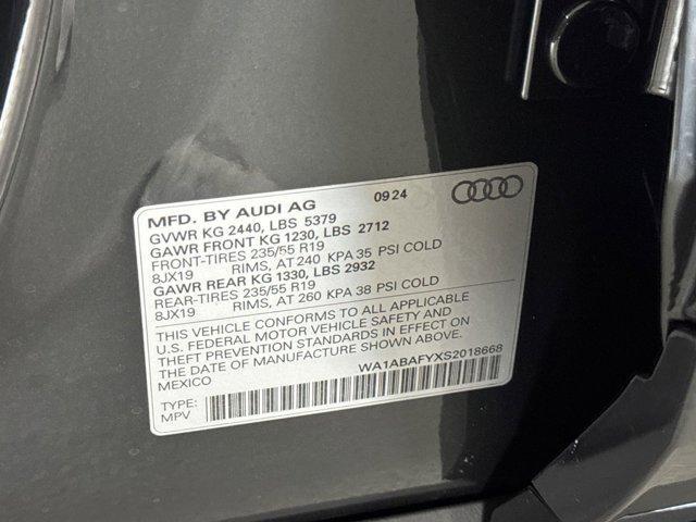 new 2025 Audi Q5 car, priced at $50,250