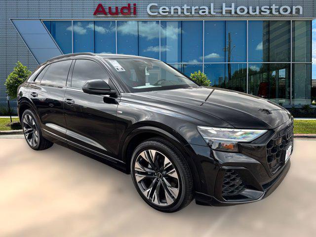 new 2025 Audi Q8 car, priced at $78,041