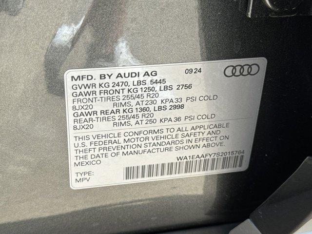 new 2025 Audi Q5 car, priced at $58,085