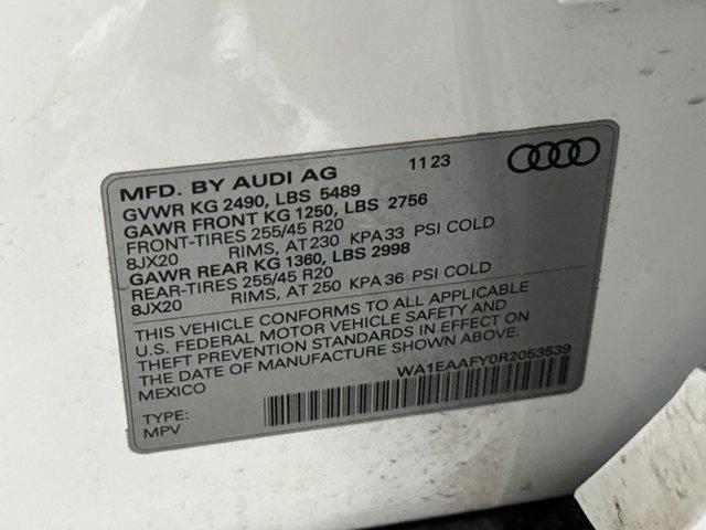 used 2024 Audi Q5 car, priced at $46,998