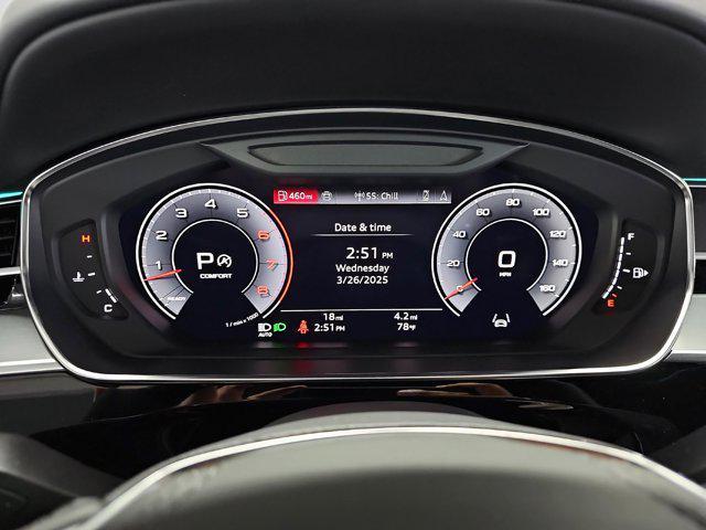 new 2025 Audi A8 car, priced at $90,063