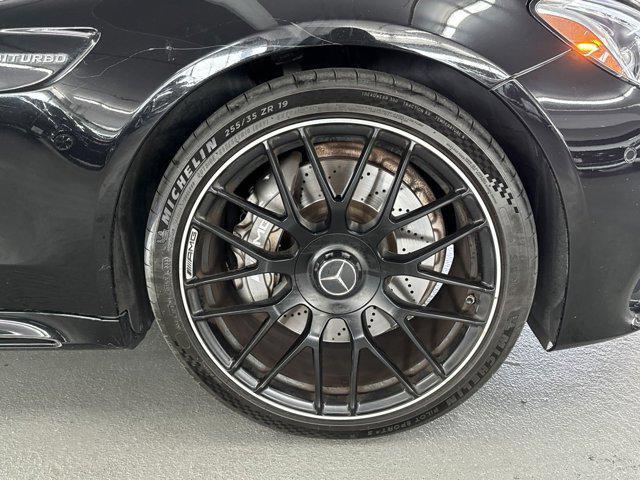 used 2018 Mercedes-Benz AMG C 63 car, priced at $39,999