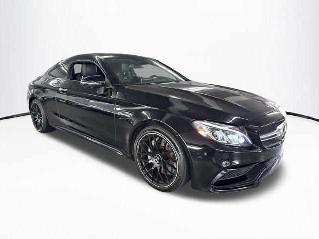 used 2018 Mercedes-Benz AMG C 63 car, priced at $39,999