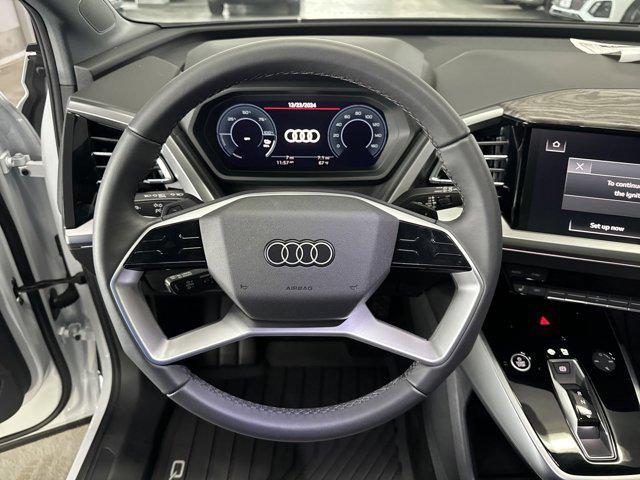 new 2025 Audi Q4 e-tron car, priced at $51,601