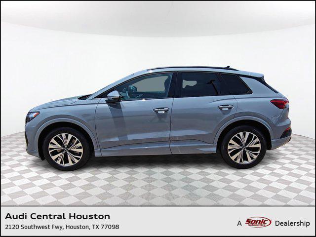 new 2025 Audi Q4 e-tron car, priced at $45,761