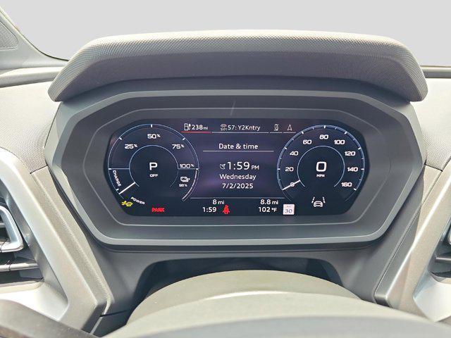 new 2025 Audi Q4 e-tron car, priced at $45,761