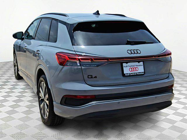 new 2025 Audi Q4 e-tron car, priced at $45,761