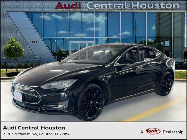 used 2014 Tesla Model S car, priced at $18,999
