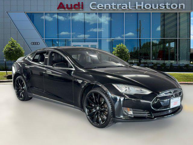 used 2014 Tesla Model S car, priced at $18,999