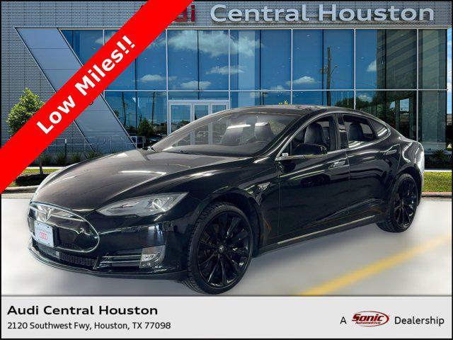 used 2014 Tesla Model S car, priced at $18,999