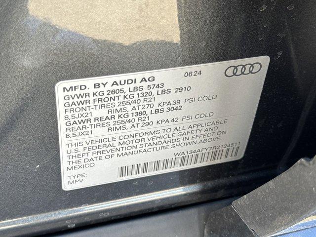 new 2024 Audi SQ5 car, priced at $73,852