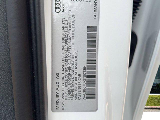 new 2025 Audi A5 car, priced at $51,811