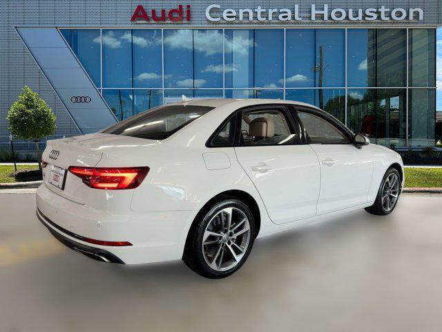 used 2019 Audi A4 car, priced at $19,999