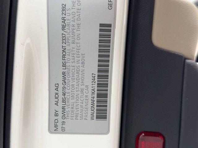 used 2019 Audi A4 car, priced at $19,999