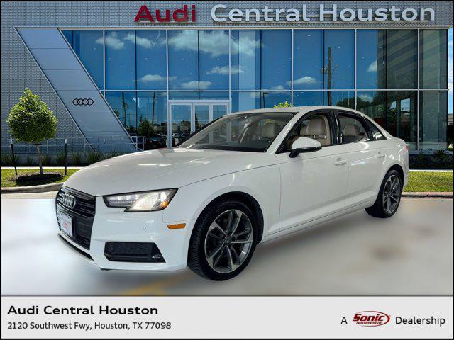 used 2019 Audi A4 car, priced at $19,999