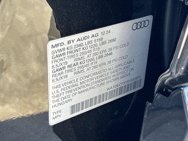 new 2025 Audi Q3 car, priced at $42,881