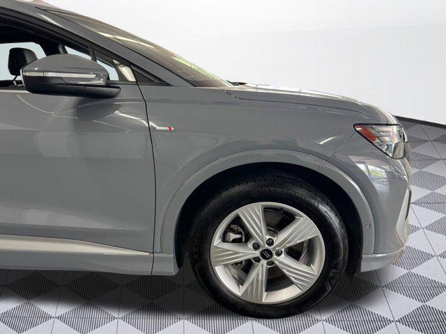 used 2024 Audi Q4 e-tron car, priced at $38,999