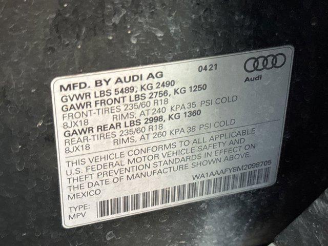 used 2021 Audi Q5 car, priced at $27,999