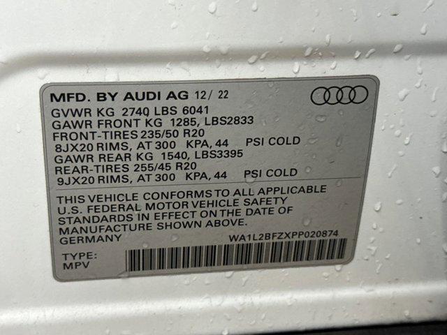 used 2023 Audi Q4 e-tron car, priced at $33,998