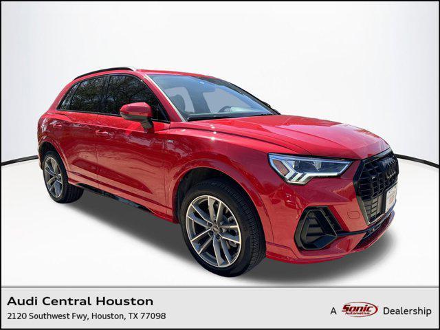 used 2024 Audi Q3 car, priced at $35,999