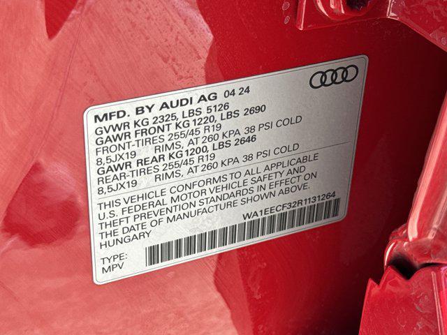 used 2024 Audi Q3 car, priced at $35,999