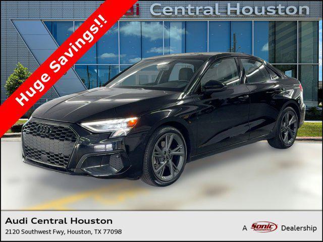 used 2024 Audi A3 car, priced at $29,998