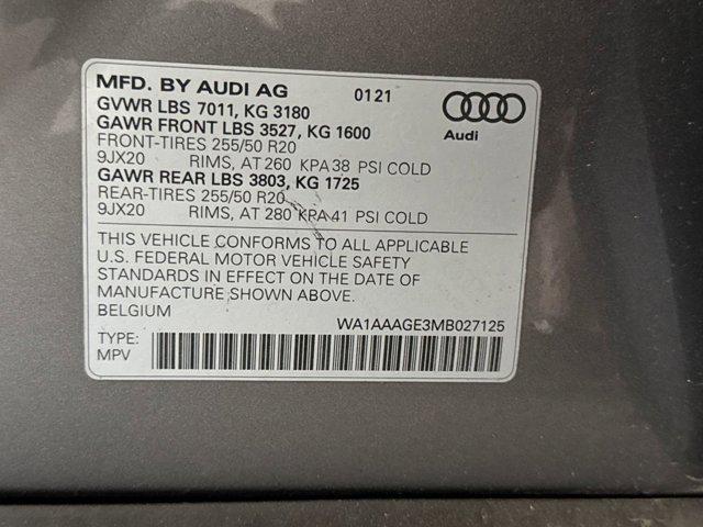used 2021 Audi e-tron car, priced at $24,999