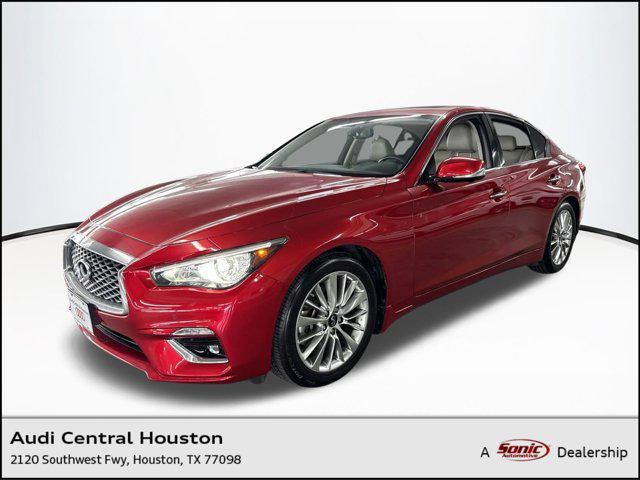 used 2021 INFINITI Q50 car, priced at $23,999