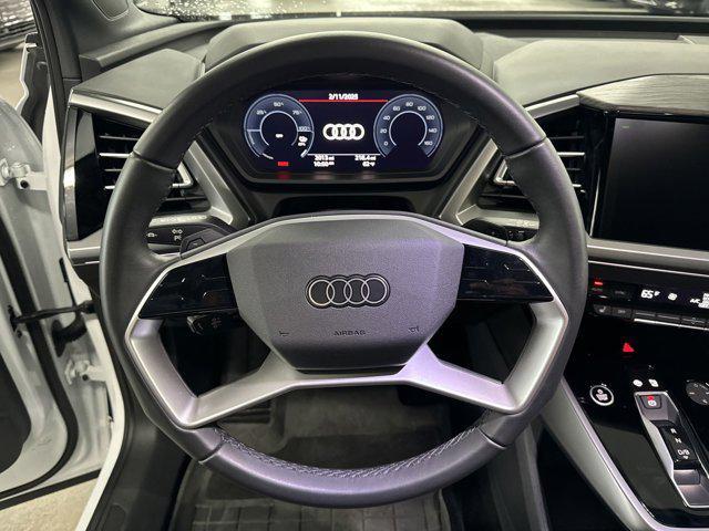 used 2024 Audi Q4 e-tron car, priced at $37,497