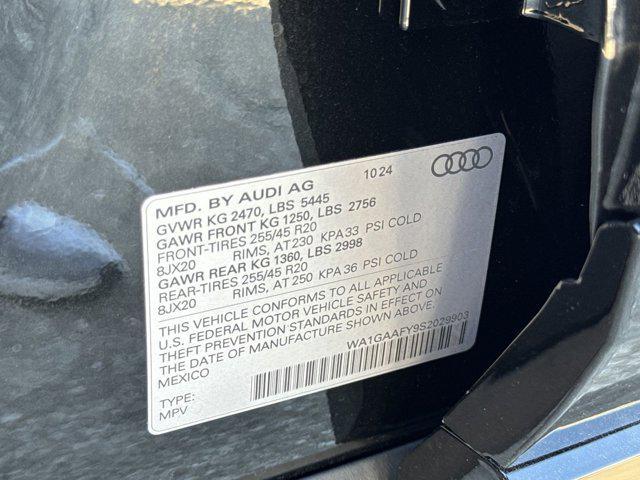 new 2025 Audi Q5 car, priced at $53,535