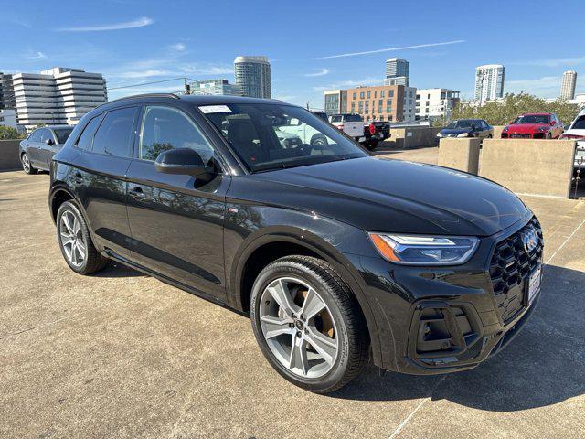 new 2025 Audi Q5 car, priced at $53,535