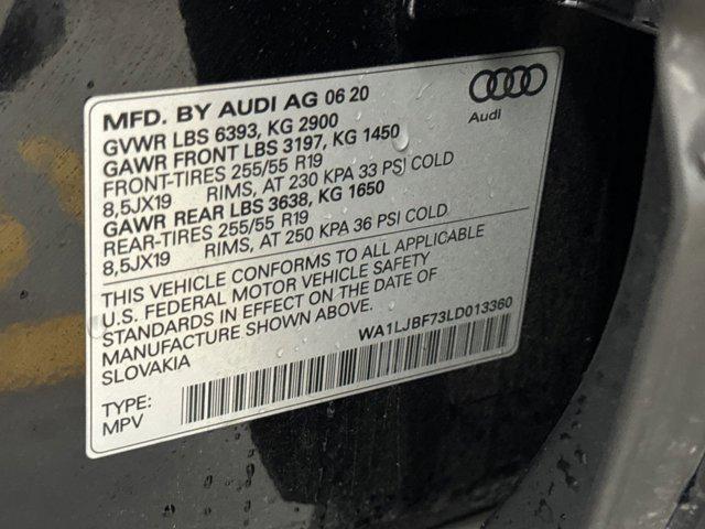 used 2020 Audi Q7 car, priced at $33,999