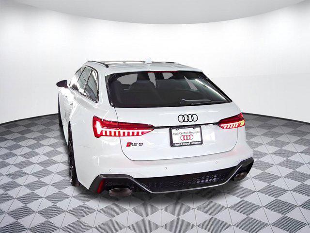 new 2025 Audi RS 6 Avant car, priced at $143,781