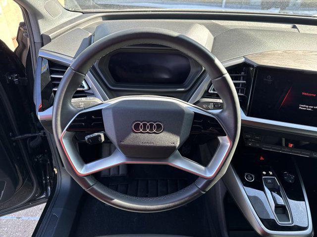 used 2023 Audi Q4 e-tron car, priced at $32,997