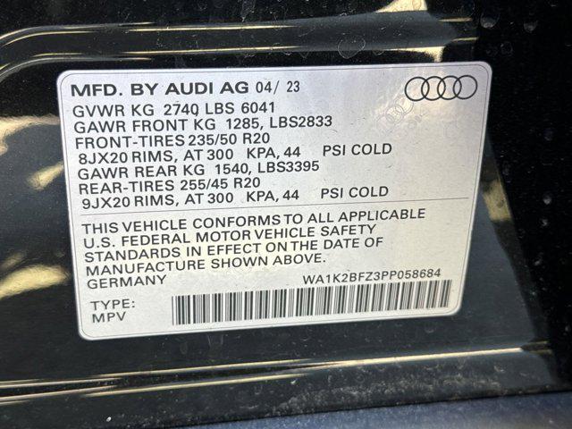 used 2023 Audi Q4 e-tron car, priced at $32,997