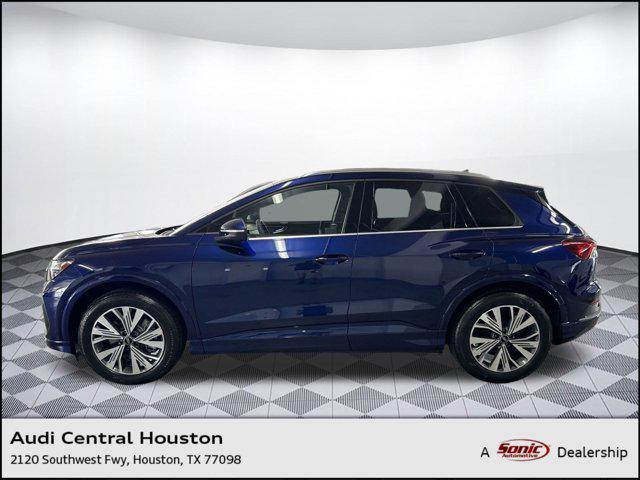 new 2025 Audi Q4 e-tron car, priced at $47,691