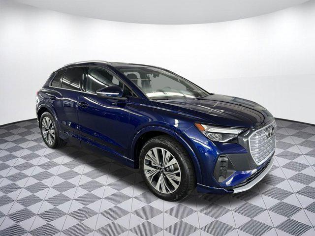 new 2025 Audi Q4 e-tron car, priced at $47,691