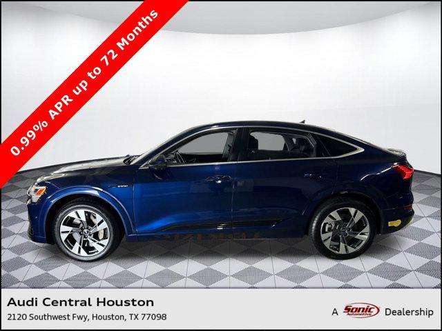 used 2022 Audi e-tron Sportback car, priced at $29,999