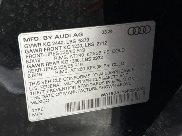 used 2024 Audi Q5 car, priced at $45,999