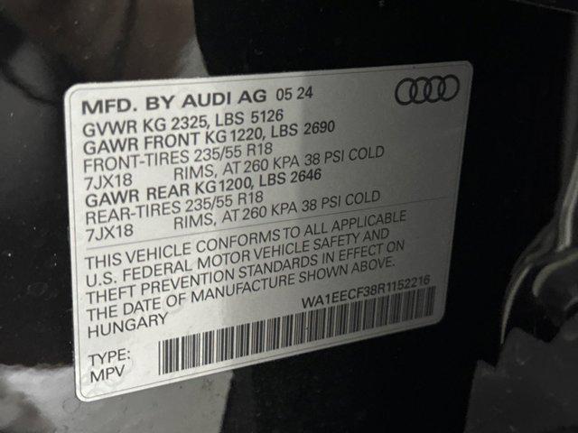 new 2024 Audi Q3 car, priced at $42,711