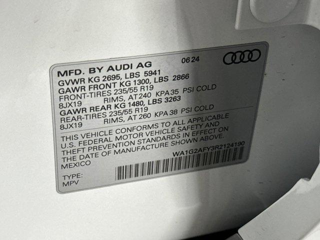 new 2024 Audi Q5 car, priced at $63,485