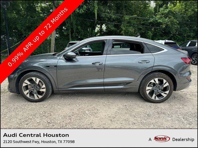 used 2022 Audi e-tron Sportback car, priced at $30,999