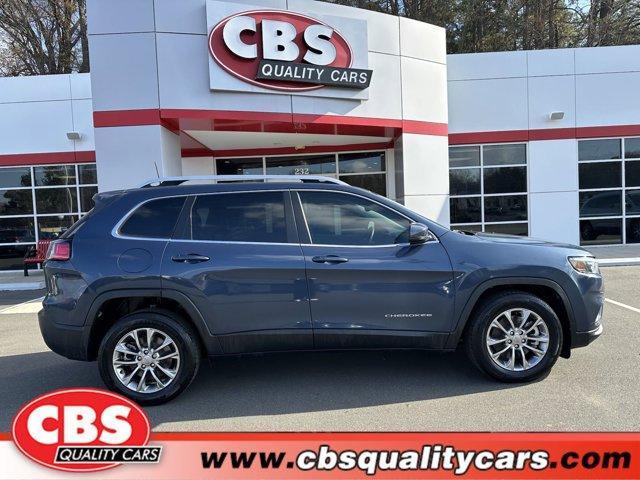 used 2021 Jeep Cherokee car, priced at $19,988