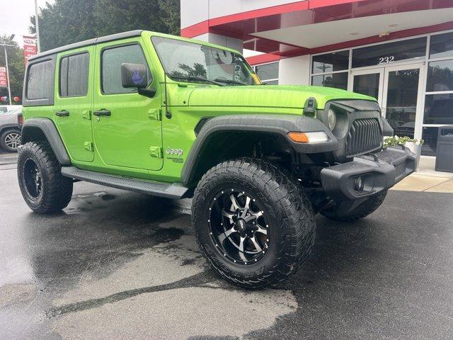 used 2020 Jeep Wrangler Unlimited car, priced at $28,988