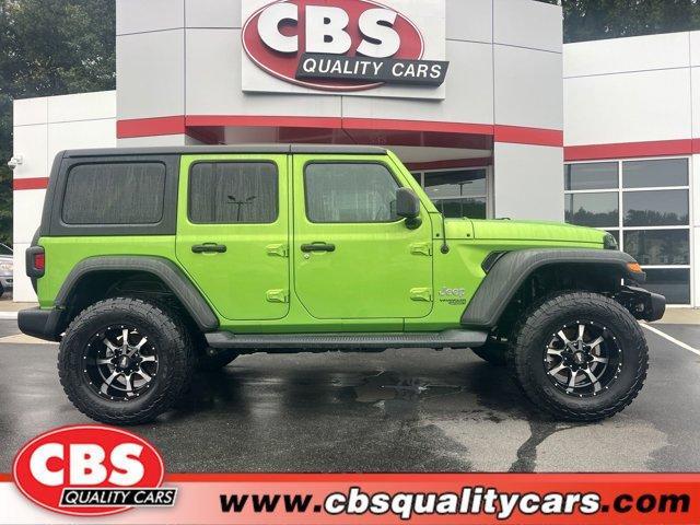 used 2020 Jeep Wrangler Unlimited car, priced at $28,988